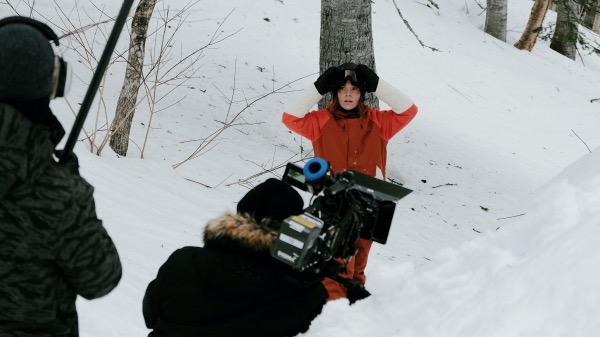 Gabriel Allard tourne son premier long métrage « Snow Angel »