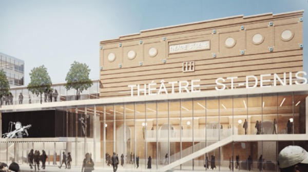 Le Théâtre St-Denis dévoile son nouveau projet de complexe à vocation multiple