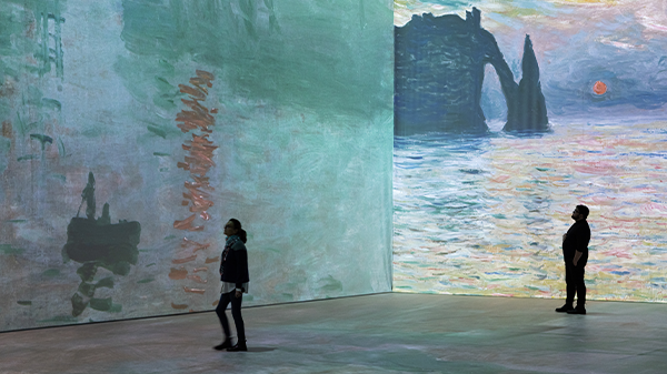 Arsenal art contemporain propose en première mondiale « Imagine Monet »