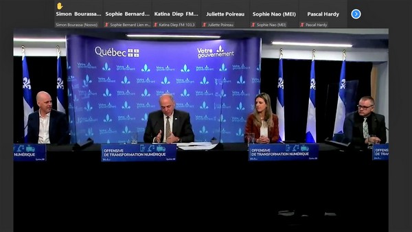 Québec investit près de 25 millions $ dans son Offensive de transformation numérique