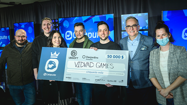 Vidvad Games remporte la 8e édition de Catapulte