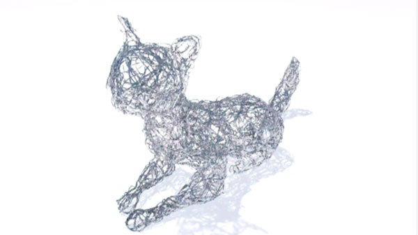 Artec 3D crée une oeuvre NFT interactive à partir d’une sculpture filaire