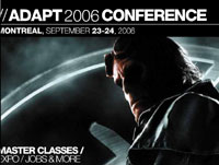 ADAPT 2006, première édition d’une conférence sur la production numérique (23-24 sept. à Montréal)