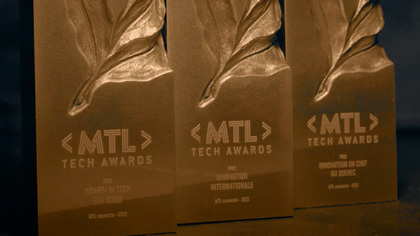 Les MTL Tech awards dévoilent ses gagnants