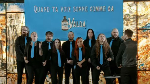 Havas fait chanter la chorale heavy métal Growlers Choir pour Valda