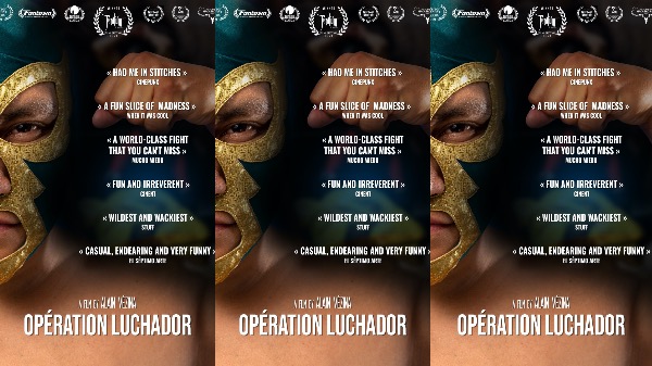 Le film « Opération Luchador » sort aux États-Unis
