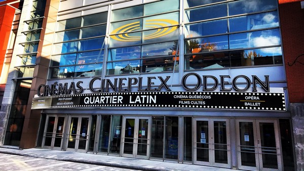 Sept cinémas Cineplex signent une première convention postpandémie