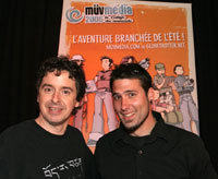 Guillaume Fortier, grand gagnant de müvmédia 2006, le rallye du nomade
