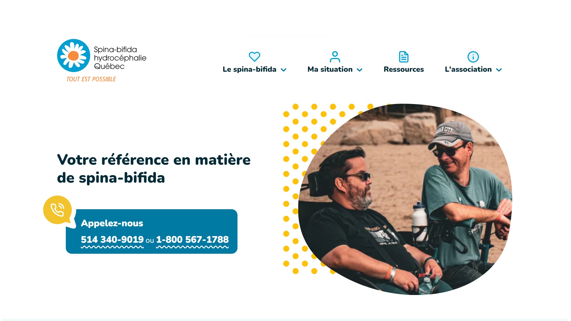  Spina-bifida hydrocéphalie Québec lance son nouveau site Internet